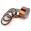 5mm hoge temperatuur plakband 10mm 20mm hittebestendige bruine tape 25mm 30mm breed 33m lange tape voor sublimatie machine