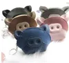 지갑 동전 만화 지갑 2021 한국어 버전 귀여운 돼지 아이 미니 파우치 스토리지 가방 학생 카드