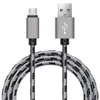 1m 2m 3m USB Kablo Hızlı Şarj USB Tip C Mikro Şarj Cihazı Veri Kabloları Samsung Akıllı Telefon