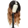 U Part Human Hair Wig Ombre Body Wave 1B/30 Colored Brown Wigs 10A Brazilian Remy Glueless for Black Women 2x4 U Shape Clip in Half 150% Density