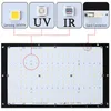 240W QB288 Samsung LM301B LM301H 3000K 3500K 4000K LED-lampkort Blanda Djupröd 660nm UV IR för inomhus växttillväxt och blommande