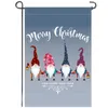 Christmas Garden Flag Linen Yard Hanging Banner Flags Party Banners DIY Festival Decoration Accessories 15 Designs YG796