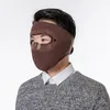 Yeni Moda Kış Yüz Maskesi Polar Çizgili Kalın Earmuffs Balaclava Boyun Isıtıcı Rüzgar Geçirmez Kayak Maskeleri Açık Spor Parti Maskeleri için FY9223