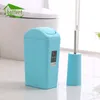 Nova moda criativa de plástico lata de lixo 8l / 12l Shake Shake Tipo Cozinha Cozinha Desperdício Bin Sala de Estar Lixo Escritório Cesta de Papel Y200429