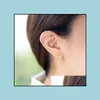 Stud Earrings Jewelry Fashion Starfish Zinc Alloy Sier Plated Earring Marine Biological For Women Wholesale Drop Delivery 2021 Tcs0E