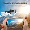 LF606 Wifi FPV RC Fold Drone Quadcopter With 1080P Camera 360 Degree Rotating Outdoor Flying Aircrafts