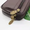 Leather Waist Fanny Pack Mens Belt Bag Travel Cash Card Holder Wallet Phone Pouch Hip Bum bag Casual Purse mobile phones Bags