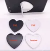 Universal Heart Mirror Cell Phone Holders UV printing Blank Glass Cellphone Stand 360 Degree Finger Holder7576398