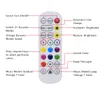 Быстрая доставка 5М светодиодные светильники RGB полосы ленты 150 светодиодов SMD5050 водонепроницаемый контроллер Bluetooth + 24KEY дистанционного управления