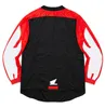 Moto corrida velocidade rendição primavera e outono cross-country roupas de motocicleta bicicleta equitação roupas camisa de mangas compridas customi338d