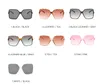 Square Glasses Trendy Stars With Same Style Sunglasses Ladies Fashion Oversized Shade Women 7 Colors Wholesale