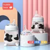 Biberon en Silicone pour bébé vache mignonne imitant le lait maternel pour les nourrissons nés anticoliques anti-étouffement lait fournitures d'alimentation 2201158587540