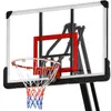 농구 후프 농구 시스템 7.5ft-10ft 높이 실내 야외 사용에 대 한 조절 가능 우리 주식 다른 스포츠 용품 463G