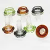 Narguilés Coloré Fumer Cône Verre Bol Mâle 14mm Double Couches verre 18mm bong bols accessoire libération conduites d'eau