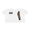 Fashion Mens white snake t shirt famous designer t-shirt big v high quality hip hop men women short sleeve s-xl