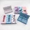 Newest Eyelash Packaging Box Butterfly Magnetic Lashes Case Natural Dramatic 25mm 3D Mink Eyelashes Full Volume Mink False Eyelashes