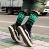 2pack Hip Hop Off Streetwear White Crew Socks Men Skateboard Street Style Harajuku Skater Sport Socket Drop Men's