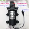 S043 och högkvalitativ utomhusvattenspraydimpump 12V DC Misting Sprayer Y200106