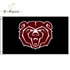 NCAA Missouri State Bears Bandeira 3*5ft (90cm*150cm) Bandeira de poliéster Decoração de banner bandeira de jardim de casa voadora Presentes festivos