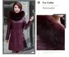 L-8xl Mulheres Casaco de Couro Inverno 2022 Moda Mãe Jaqueta Engrossar Quente Outerwear Collar Cola Capuz Capuz Overcoat Overcoat Feminino