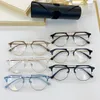 2021 Новая классическая простая мода наполовину оформление очки тарелка материал мужские и женские очки модные очки моды x412 размер 52 "18" 148