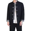 Ternos masculinos Blazers Plus Size Men Men Blazer formal 2022 Design Slim Fit Button Suit Tunic Set Pure Color Chinese Chinese Jaqueta calça