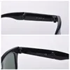 접이식 패션 선글라스 접이식 모듈러 남성 선글라스 여성 태양 안경 가죽 케이스가있는 UV 보호 유리 렌즈 및 244K