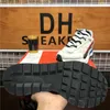 أعلى جودة اسكواش زرقاء LDV Waffle Daybreak Mens أحذية غير رسمية قمة أبيض أسود نايلون الذئ