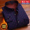 2020 moda masculina magro camisas de manga longa outono inverno espessamento quente xadrez masculino camisa social roupas sociais masculina273u