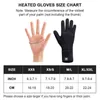 Day Wolf Heated Gloves Mitten''s Winter Ski Motorcycle For Men Outdoor Cycle Hunting Rechargeable Thermal 220106