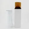 Tumblers Sublimação Branco Slim Cup em linha reta copos de vácuo garrafa de água caneca com canecas de cerveja de tampa com transporte marinho 20oz lsk780