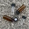 Botella Bullet Roket Plastik Snuff Snerter Plastik Cam Şişe Kutusu Hap Kutusu Kaşıkla