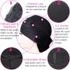 парики с повязкой на голову 100 HumanHair Grip Scarf Water Wave Парик из человеческих волос без выщипывания кружева для женщин без клея и шитья In2965651