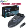 FLYTEC V500 V007 Рыболовная приманка RC Лодка 500 м Удаленный рыбный Finder 5,4 км / ч 2-24H Использование времени Двойной двигателя Открытая игрушка с передатчиком