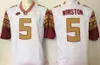 2 Deion Sanders Jersey 3 Cam Akers 3 Derwin James 4 Dalvin Cook 5 Jameis Winston Jersey 12 Deondre Francois Jerseys NCAA College Football indossa tutto in stolck