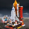 Space Shuttle Lepins Building Block Rocket Montble