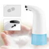 250ml Sensor Automático Espuma Dispensador de Espuma Hand-Free Soap Dispenser Sanitizador Indicador Dispensador para Cozinha Banheiro Y200407