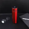 Nouveau Intelligent en acier inoxydable Thermos bouteille tasse affichage de la température flacons sous vide voyage voiture soupe tasse à café bouteille d'eau