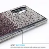 Luxe Bling Glitter Crystal Diamond Téléphone Cas Pour Samsung S10 Plus Note 10 Pro S20 S21 Ultra Note 20 Ultra Doux TPU Couverture Arrière