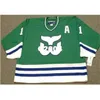 Мужчины # 11 Kevin Dineen Hartford Whalers 1989.1996 CCM Ретро прочь Хоккей Джерси или пользовательское имя или номер ретро Джерси