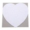 التسامي فارغة الحب شكل قلب الألغاز diy لغز نقل الحرارة الطباعة فارغة المواد المستهلكات هدايا الطفل WB3342