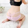 Ice Silk Butterfly Metties puste ramy paski bikini majty majtki seksowne bieliznę ubrania bielizny wola i piaszczysty prezent