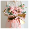 20pcs /ロットの花ダブルオア紙包装ギフト包装2色の花屋ラッピングペーパーブーケパッケージ用品RRA11390
