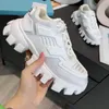 Design Casual Shoes Mens Cloudbust Thunder Knit Sneakers Luksusowy projektant Zagrześnia trampka Lekka gumowa podeszwa trenerzy 3D