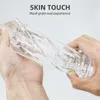 Masturateurs Automatic Male Masturbator Cup Transparent Silicone Soft Sex Toys Vibration Playjob Sucking Machine Vagin Adult Good8190561