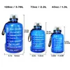 フィルターネットフルーツの注入BPAを持つ128oz 73oz 43ozスポーツビッグガロンの水のボトルをQuifit BPA無料マイドリンクボトルJUG Gourd Gymハイキング201106