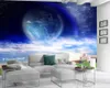 Home Decor 3D Wallpaper 3D Photo Wallpaper Dream World Romantyczny krajobraz Dekoracyjny Jedwabiu 3D Mural Tapeta