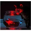 Dalgıç LED Vazo Işık Taban Pil Kumandalı Su Geçirmez Led Fishbowl Tank Işıkları Ile Uzaktan Kumanda Ile Düğün Süslemeleri Cok1