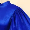여성 맥시 드레스 긴 랜턴 드레스 크리스마스 높은 칼라 바디 콘 섹시한 반짝이 축하 행사 아프리카 roves 생일 행사 220120