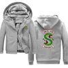 Hoodies moletom casaco americano womenmen jaquetas de beisebol men039s hip hop cobra sul serpents hoodies4645627